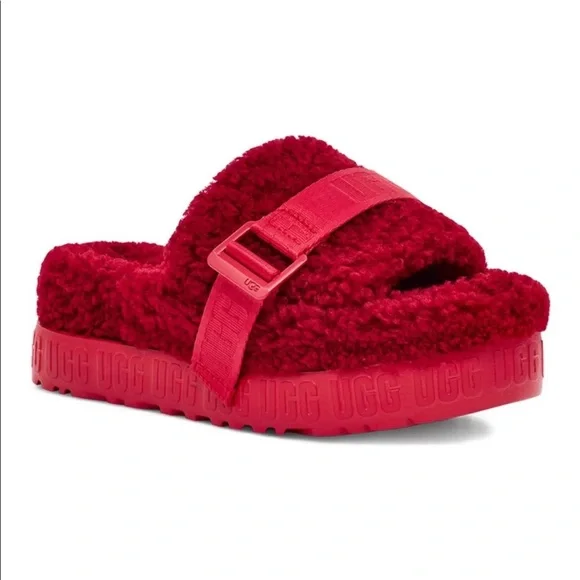 Shoes Fluffita Slide Ugg UGG Oh Fluffita Platform Slide Sandal